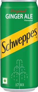 Schweppes Original Ginger Ale Flavoured Soft Drink Can
