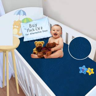 PIKIPOO High Absorbent Water Resistant Bed Protector Quickly Dry Washable Mat70 X 100 CM