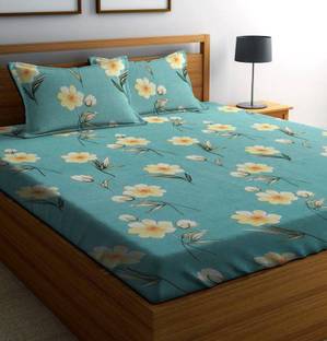 GRINAF Cotton Double Bed Cover