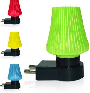 NYTROKS 0.5 W Basic Decorative 2 Pin, Plug & Play Night Bulb