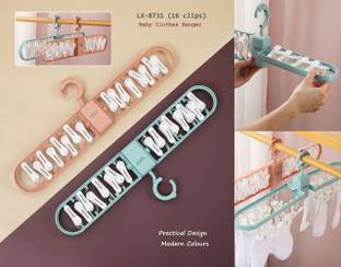 Aarav Enterprises baby clothes hanger Plastic Cloth Clips