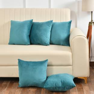 YELLOW WEAVES Velvet Cushions Cover