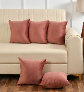 YELLOW WEAVES Velvet Cushions Cover