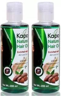 KAIPO [ known as Keva] Pure Natural Hair Oil & Vitamin E [ 2×200=400ml] ( Pack Of 2) Hair Oil