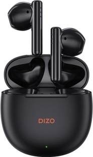 DIZO Buds P with Fast Charge, 40HPlaytime & 13mm Driver (by realme TechLife) Bluetooth