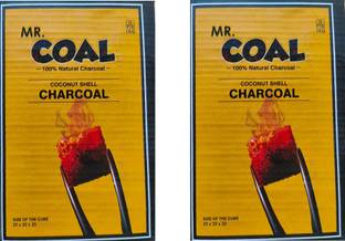 Puff Smart Mr. Coal Coconut Coal 1Kg ( 72p Coal Cubes - 25mm * 25mm * 25mm ) Hookah Charcoals