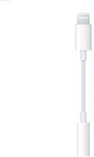 ENMORA White Lightning Headphone Jack Adapter Connector Music Control J60 Phone Converter