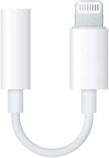 ENMORA White Lightning Headphone Jack Adapter Connector Music Control J53 Phone Converter