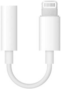 ENMORA White Lightning Headphone Jack Adapter Connector Music Control J58 Phone Converter