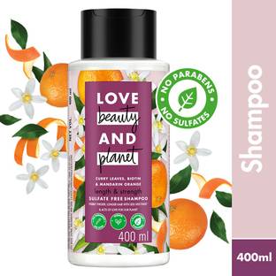 Love Beauty And Planet Curry Leaves, Biotin & Mandarin Sulfate Free Shampoo for long & strong hair