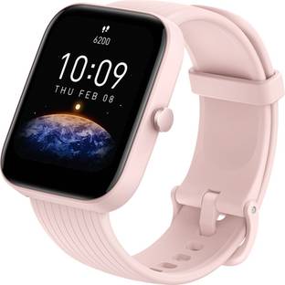 AMAZFIT Bip 3 Pro with 1.69 inch Large Color Display Built-in GPS Smartwatch