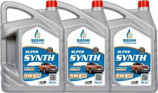 ESSON SUPERSYNTH 5W30 5 LTR-P3 SUPER SYNTH 5W-30 - Fully Synthetic Passenger car Engine Oil [5 L] - Pack of 3 Conventional Engine Oil