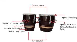 GT manufacturers bongo69852 Wooden Bongo
