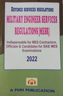 Military Engineer Services Regulations (MESR) 2022