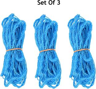 Vahi Creeper Plant Climbing Support Net 3Ft * 6Ft (36" X 72") (Pack of 3) Blue Colour Garden Tool Kit
