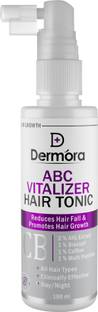 DERMORA Abc Vitalizer Hair Tonic Serum Reduces Hair Fall & Promotes Hair Growth