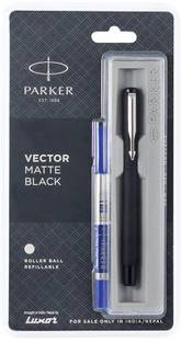 PARKER VECTOR MATTE BLACK CT Roller Ball Pen