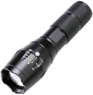 NKZ Metal LED Torch Flashlight, XML T6 Water Resistance 5 Modes Torch