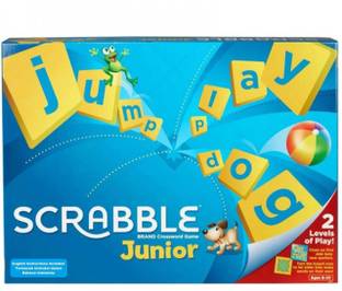 Crossword Junior Scrabble Brand Board Game Word Games