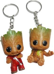 sky enterprises Groot 3D action figure keychain

Ki ki Key Chain