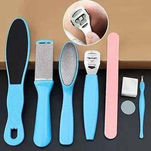 JOTKAPARKASH Manicure Set with 7 Tools with Pedicure Foot File Set Foot Care Tool Pack 2