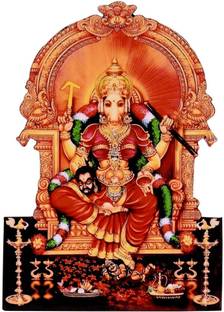 Vils [Big Size] Goddess Sri Maha Varahi/ Barahi/ Bhu Devi Religious Frame