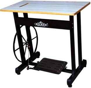 Rilson OVERLOCK & FASION MAKER SEWING MACHINE STAND AND TABLE SET WITH BELT Overlocker Sewing Machine
