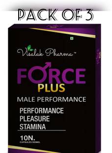 visalak pharma Force Plus 100% Natural Herb'S No Side Effect'S Improve Stamina & Testosterone