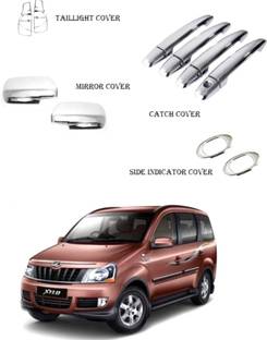 SNTP Exterior Chrome Accessories Combo Kit Compatible with Xylo Chrome Mahindra Xylo Front Garnish