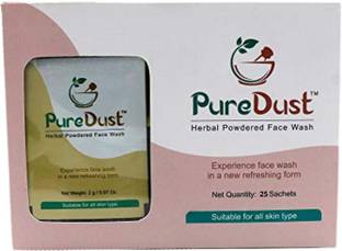 Pure Dust Herbal Powder Sachets Face Wash