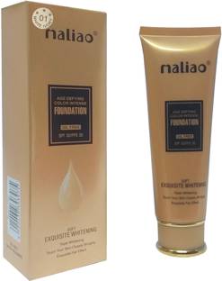 maliao Age Defying Color Intense Foundation Oil Free Foundation White Ivory Foundation