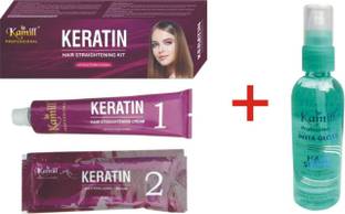 Kamill Straightning Kit with Professional Insta Gloss Hair Serum