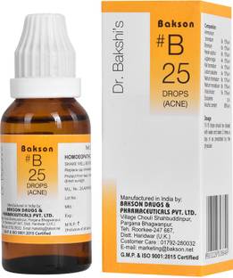 Bakson # B-25 (Acne Drops) Drops