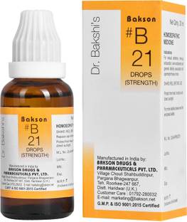 Bakson # B-21 (Strength Drops) Drops
