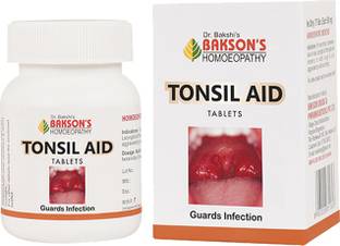 Bakson's Homoeopathy Bakson Tonsil Aid Tablets