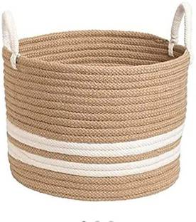 TAMAK EXPORTS Jute Jute Storage Basket Storage Basket