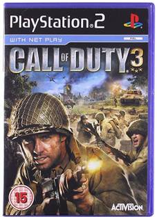 Techglow Call of Duty 3FULL GAME PLAYSTATION 2 in dvd video game (techglow)