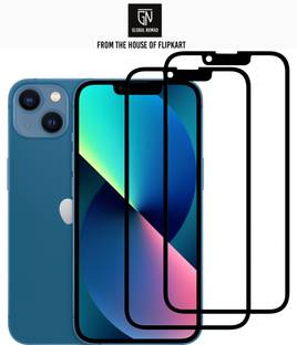 GLOBAL NOMAD Edge To Edge Tempered Glass for Apple iPhone 13, Apple iPhone 13 Pro, Apple iPhone 14