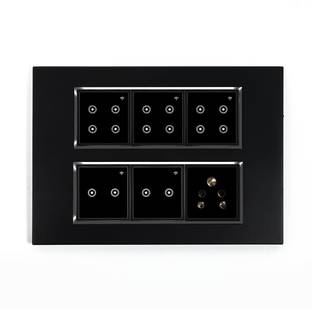 Urja Smart Automation 12 Modular Touch Switch Board, 15 Switch Control + 1 Smart Plug