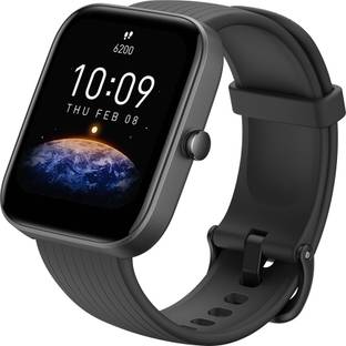 AMAZFIT Bip 3 Pro with 1.69 inch Large Color Display Built-in GPS Smartwatch