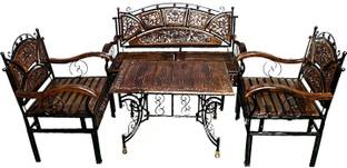 Casa Trading Solid Wood 4 Seater Dining Set