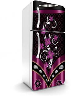 ADVANCE SERVICES 60 cm Decorative Fridge Sticker (Multicolor PVC Vinyl 160x60)-KCFS-192 Self Adhesive Sticker