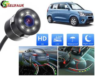 Selifaur 170 Wide Angle HD CMOS Auto Parking Assistance,Full Metal Body 8 LED Ngt Vision Reverse Assist Camera System