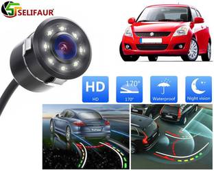 Selifaur Waterproof Car Rear View Reverse Parking Camera For Swift Type 2 Reverse Assist Camera System