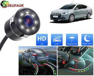 Selifaur 170 Wide Angle HD CMOS Auto Parking Assistance,Full Metal Body 8 LED Ngt Vision Reverse Assist Camera System