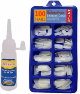 Tgytryrf artifical nail white