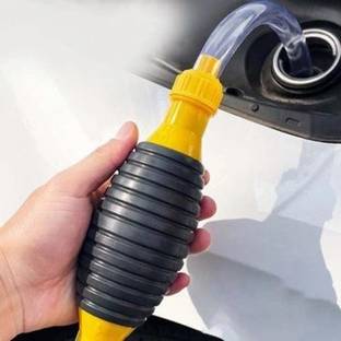 YELONA Liquid/Fuel Transfer Pump Sucker Siphon with 2 Meter Durable PVC Hose Pipe Combo