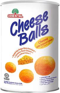 oriental Cheese Ball - 80 gm | Ready & Tasty Snack | Pack of 1 (Imported) Chips