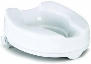 flipop COMMODE RAISER 6 INCH| RAISED TOILET SEAT | COMMODE HEIGHT ELEVATOR Commode Shower Chair