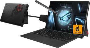 Add to Compare ASUS ROG Flow Z13 (2022) with RTX 3080 eGPU Core i9 12th Gen 12900H - (16 GB/1 TB SSD/Windows 11 Home/... Intel Core i9 Processor (12th Gen) 16 GB LPDDR5 RAM 64 bit Windows 11 Operating System 1 TB SSD 34.04 cm (13.4 Inch) Touchscreen Display 1 Year Onsite Warranty ₹2,96,230 ₹3,83,990 22% off Free delivery